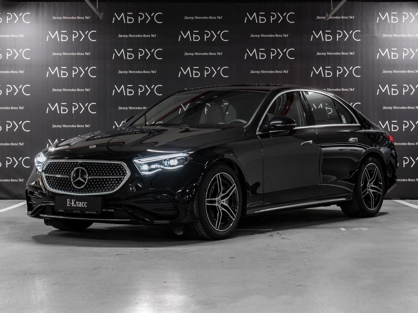 Автомобиль Mercedes-Benz E-Класс VI поколение (W214/S214) 2.0 AT 4Matic (258 л.с.) Exclusive Чёрный 2025