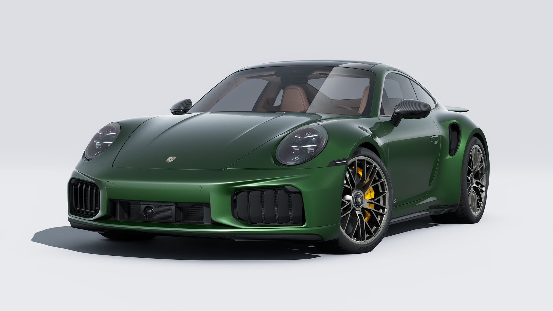 Porsche 911 VIII (992) [рестайлинг] Turbo S 3.6hyb AMT 4WD (711 л.с.) Turbo S Зелёный 2026 