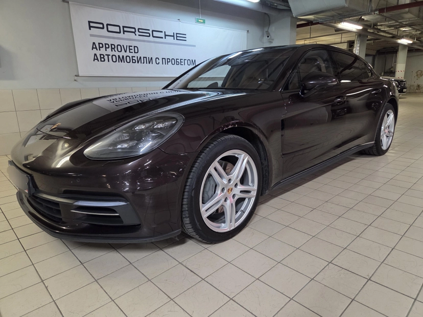 Автомобиль Porsche Panamera II поколение 4S 2.9 AMT 4WD (440 л.с.) 4S Коричневый 2017 с пробегом 120 074 км