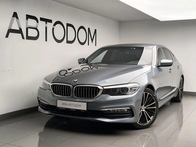 Автомобиль BMW 5 серии VII поколение (G30/G31) 520 2.0 AT (184 л.с.) Business Серый 2018 с пробегом 83 351 км