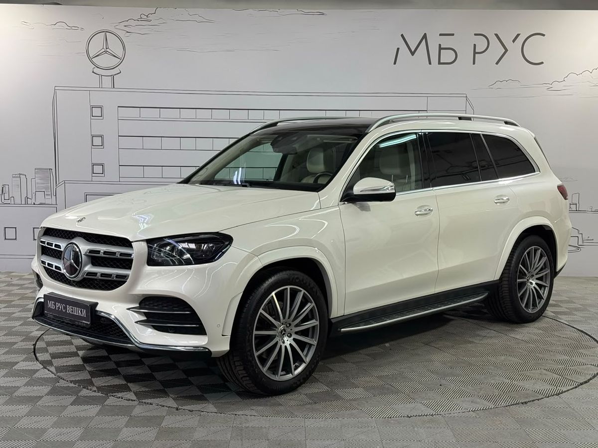 Mercedes-Benz GLS II поколение (X167) 400 2.9d AT 4Matic (330 л.с.) Luxury Белый 2021 с пробегом 72 826 км