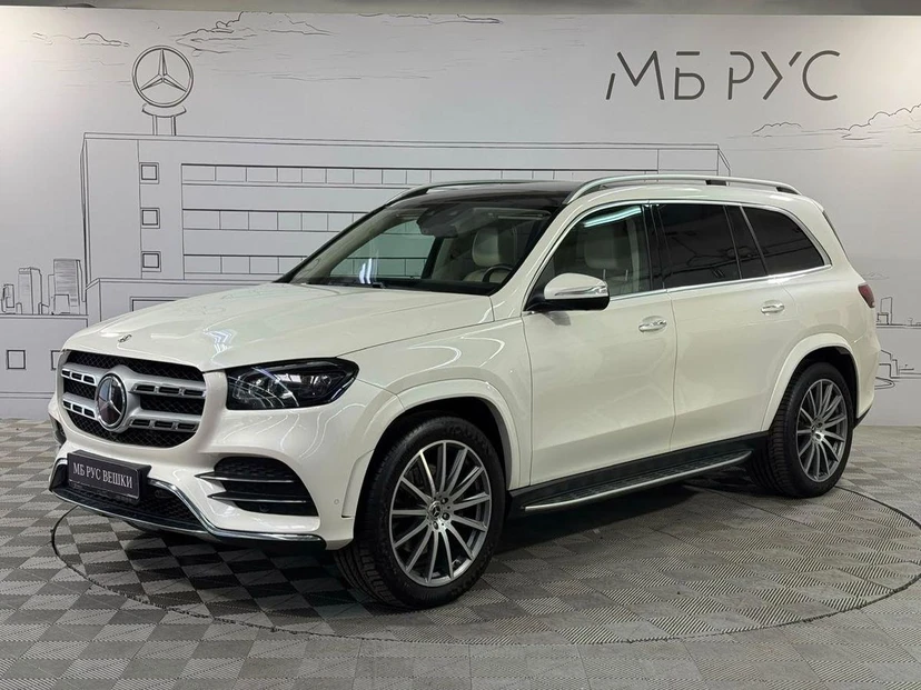 Mercedes-Benz GLS II поколение (X167) 400 2.9d AT 4Matic (330 л.с.) Luxury Белый 2021 с пробегом 72 826 км