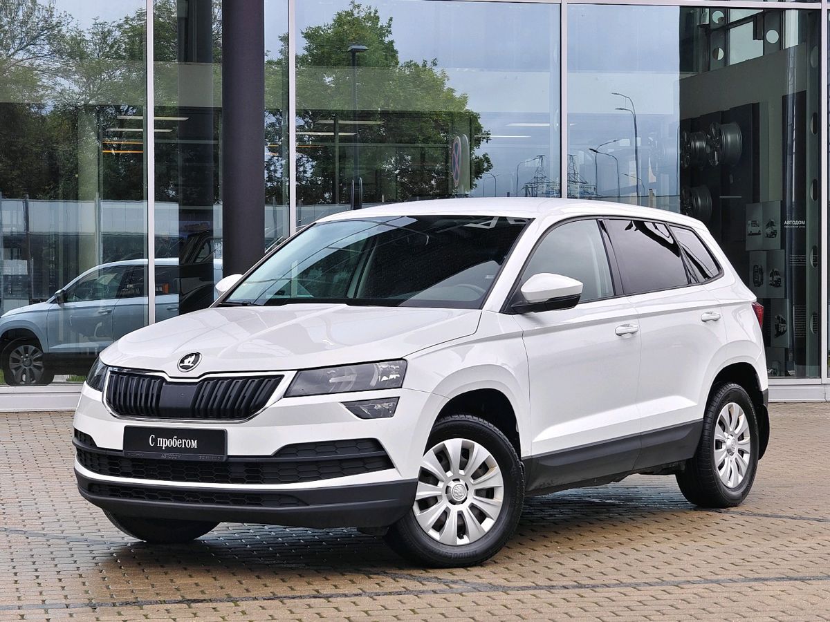 Skoda Karoq I поколение 1.4 AT (150 л.с.) Style (2020) Белый 2020 с пробегом 116 629 км