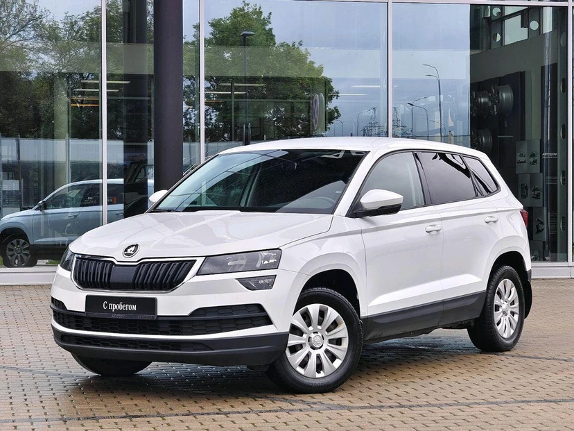 Skoda Karoq I поколение 1.4 AT (150 л.с.) Style (2020) Белый 2020 с пробегом 116 629 км