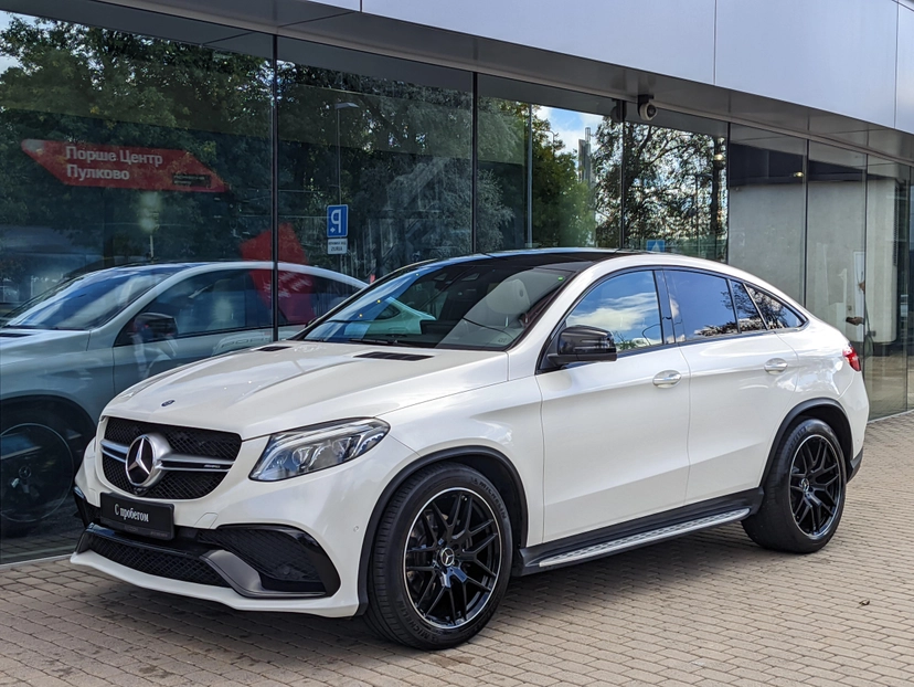 Автомобиль Mercedes-Benz GLE coupe I поколение (C292) 350 3.0d AT 4Matic (249 л.с.) Base Белый 2015 с пробегом 118 850 км