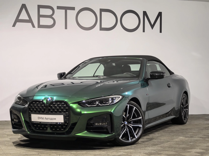 Автомобиль BMW 4 серии II поколение (G22/G23/G26) 420 2.0 AT (184 л.с.) M Sport Pure Чёрный 2021 с пробегом 14 983 км