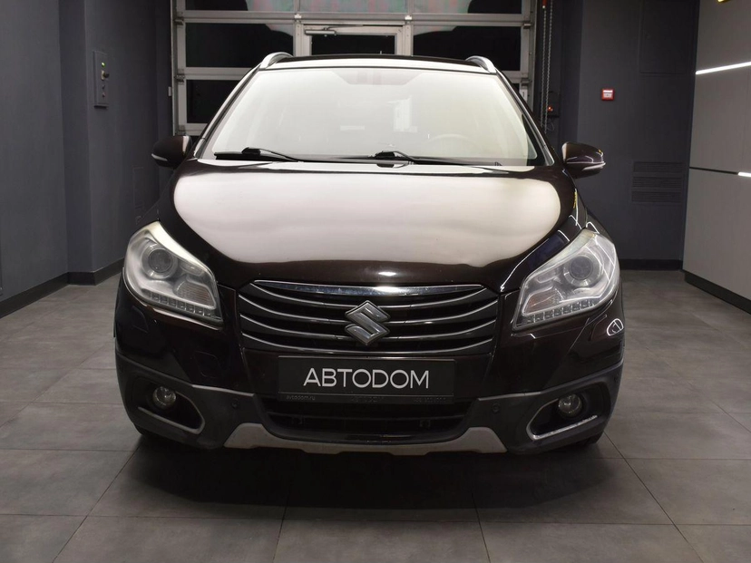 Автомобиль Suzuki SX4 II поколение 1.6 CVT (117 л.с.) Base Коричневый 2014 с пробегом 96 818 км