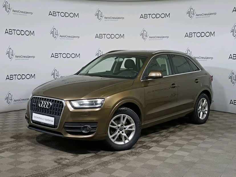 Автомобиль Audi Q3 I поколение (8U) 2.0 AMT 4WD (170 л.с.) Base Коричневый 2013 с пробегом 149 061 км