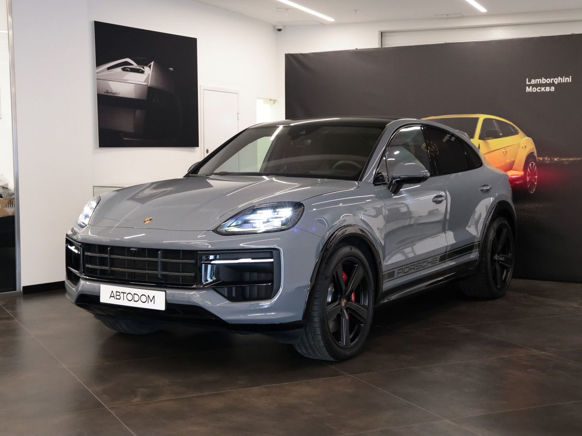 Автомобиль Porsche Cayenne III [рестайлинг] GTS 4.0 AT 4WD (500 л.с.) GTS Coupé Серый 2026 с пробегом 35 км