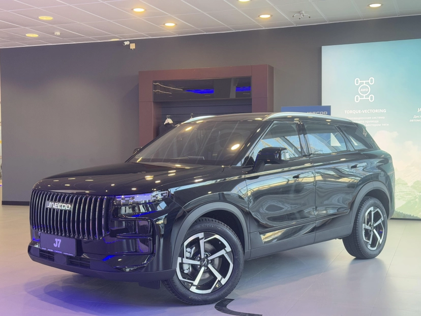 Автомобиль Jaecoo J7 I поколение 1.6 AMT 4WD (150 л.с.) Active Чёрный 2025