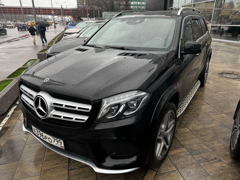 Автомобиль Mercedes-Benz GLS I поколение (X166) 350 3.0d AT 4Matic (249 л.с.) Особая серия Чёрный 2019 с пробегом 176 350 км