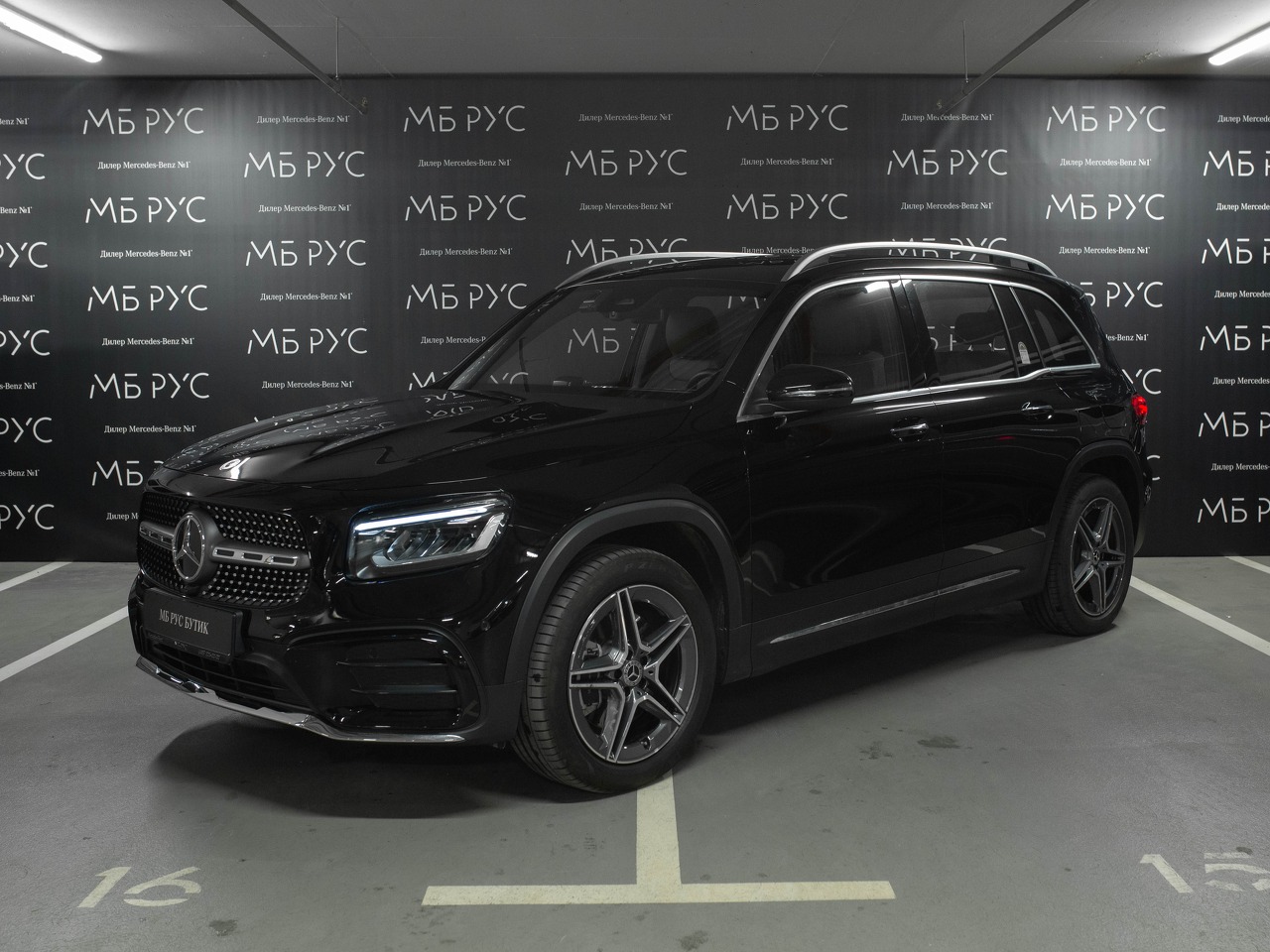 Mercedes-Benz GLB I (X247) [рестайлинг] 250 2.0 AMT 4Matic (224 л.с.) Base Чёрный 2024 