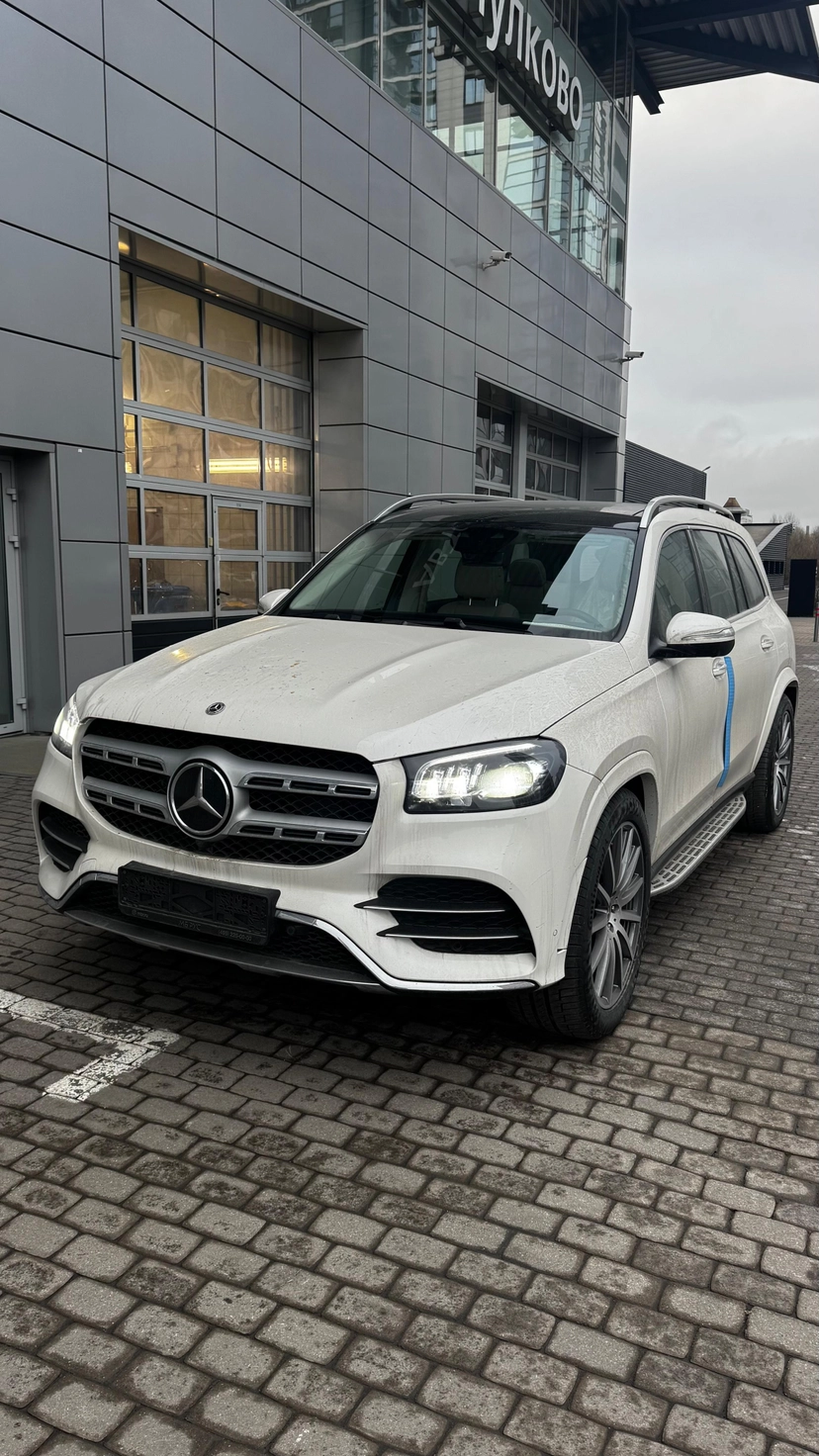 Автомобиль Mercedes-Benz GLS II поколение (X167) 400 2.9d AT 4Matic (330 л.с.) Base Белый 2025