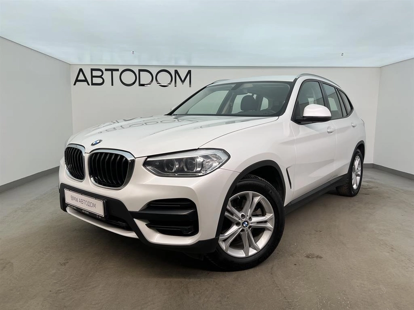 Автомобиль BMW X3 III поколение (G01) 2.0d AT 4WD (190 л.с.) Base Белый 2020 с пробегом 67 833 км