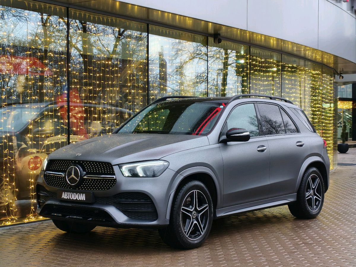 Автомобиль Mercedes-Benz GLE II поколение (V167) 450 3.0 AT 4Matic (367 л.с.) Sport Plus Серый 2019 с пробегом 77 500 км