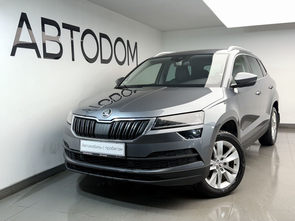 Skoda Karoq I поколение 1.5 AMT (150 л.с.) Base Серый 2020 с пробегом 106 046 км