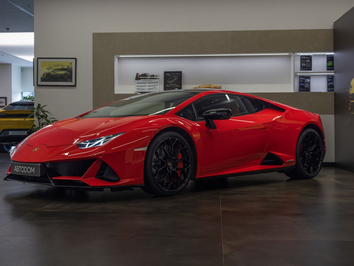 Lamborghini Huracan I [рестайлинг] EVO 5.2 AMT 4WD (640 л.с.) EVO Красный 2022 с пробегом 2 039 км