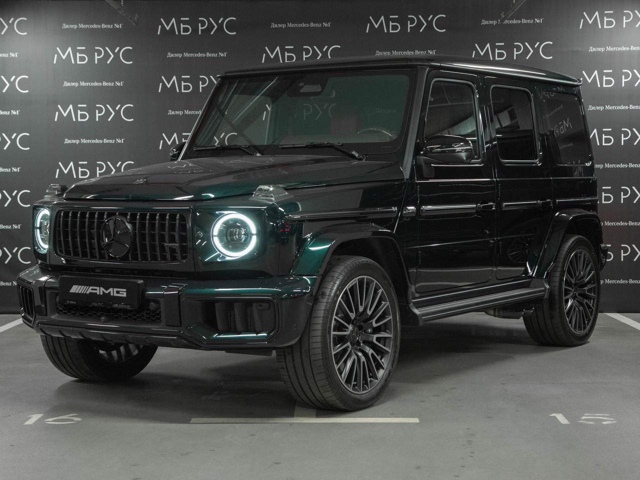 Mercedes-Benz G-Класс AMG II (W463) [рестайлинг] G 63 4.0 AT 4Matic (585 л.с.) AMG G 63 Зелёный 2026 