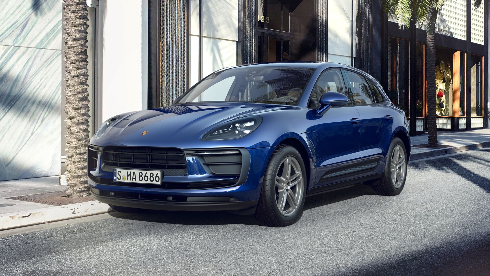 Porsche Macan I [2-й рестайлинг] 2.0 AMT 4WD (265 л.с.) T Синий 2026 