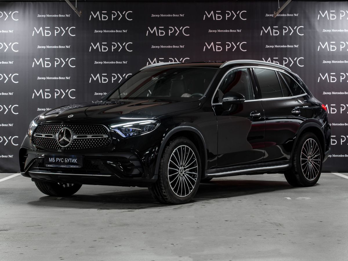 Автомобиль Mercedes-Benz GLC II поколение (X254) 2.0 AT 4Matic (258 л.с.) Base Чёрный 2023 с пробегом 17 900 км