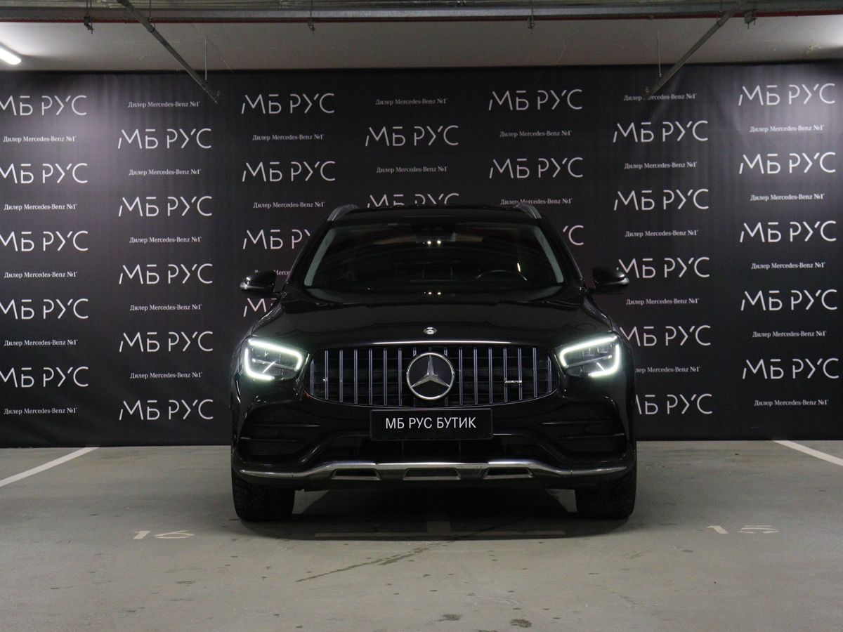 Автомобиль Mercedes-Benz GLC I (X253) [рестайлинг] 300 2.0d AT 4Matic (245 л.с.) Sport Чёрный 2019 с пробегом 97 000 км
