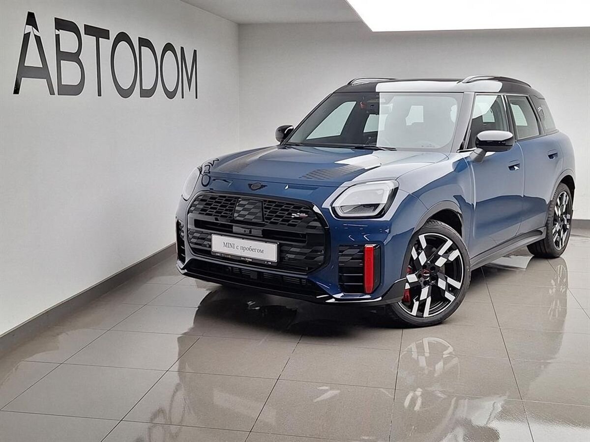 Автомобиль MINI Countryman III поколение (U25) John Cooper Works 2.0 AMT 4WD (300 л.с.) John Cooper Works Trim Синий 2024 с пробегом 4 528 км