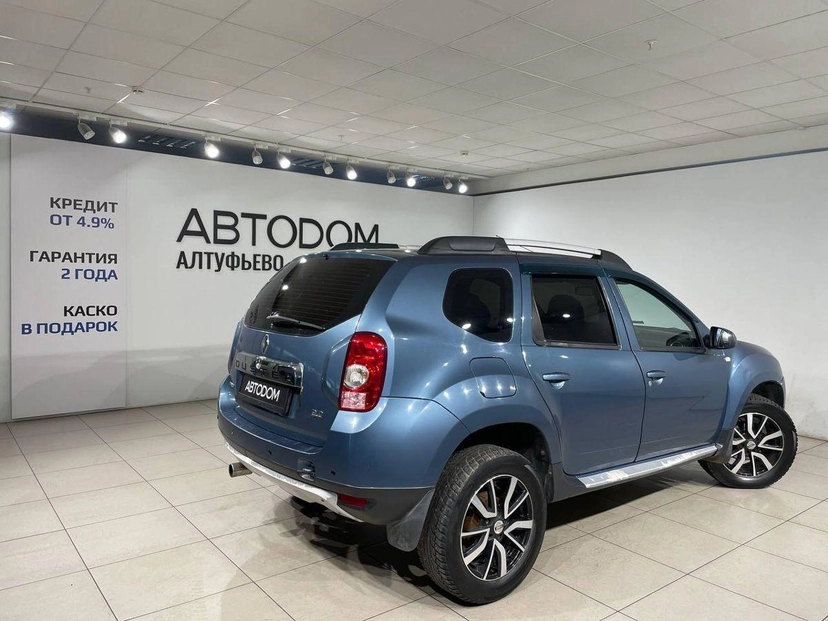 Автомобиль Renault Duster I поколение 2.0 AT (135 л.с.) Privilege Синий 2013 с пробегом 187 471 км