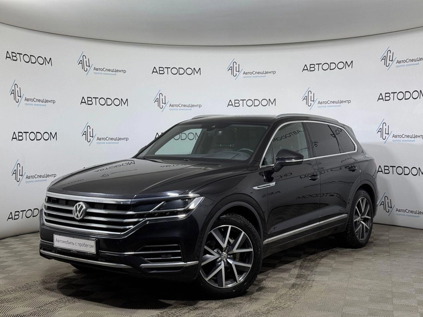 Автомобиль Volkswagen Touareg III поколение 2.0 AT 4WD (249 л.с.) Exclusive Чёрный 2019 с пробегом 75 310 км