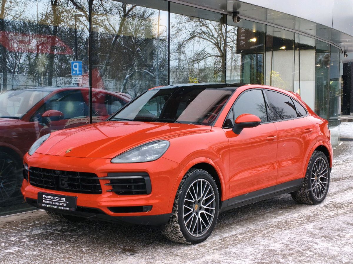 Автомобиль Porsche Cayenne III поколение S 2.9 AT 4WD (440 л.с.) Platinum Edition Оранжевый 2019 с пробегом 104 032 км