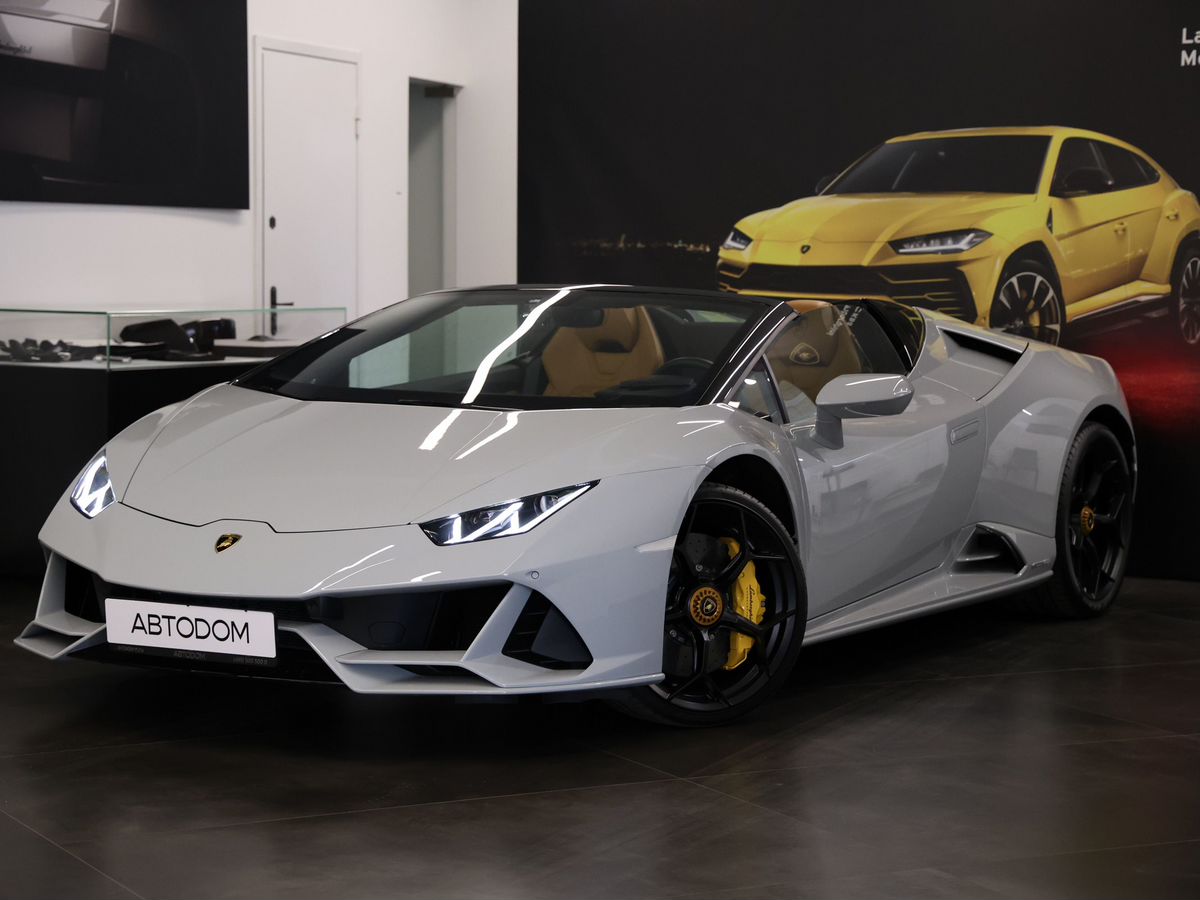 Автомобиль Lamborghini Huracan I [рестайлинг] EVO 5.2 AMT 4WD (640 л.с.) EVO Серый 2023 с пробегом 1 075 км