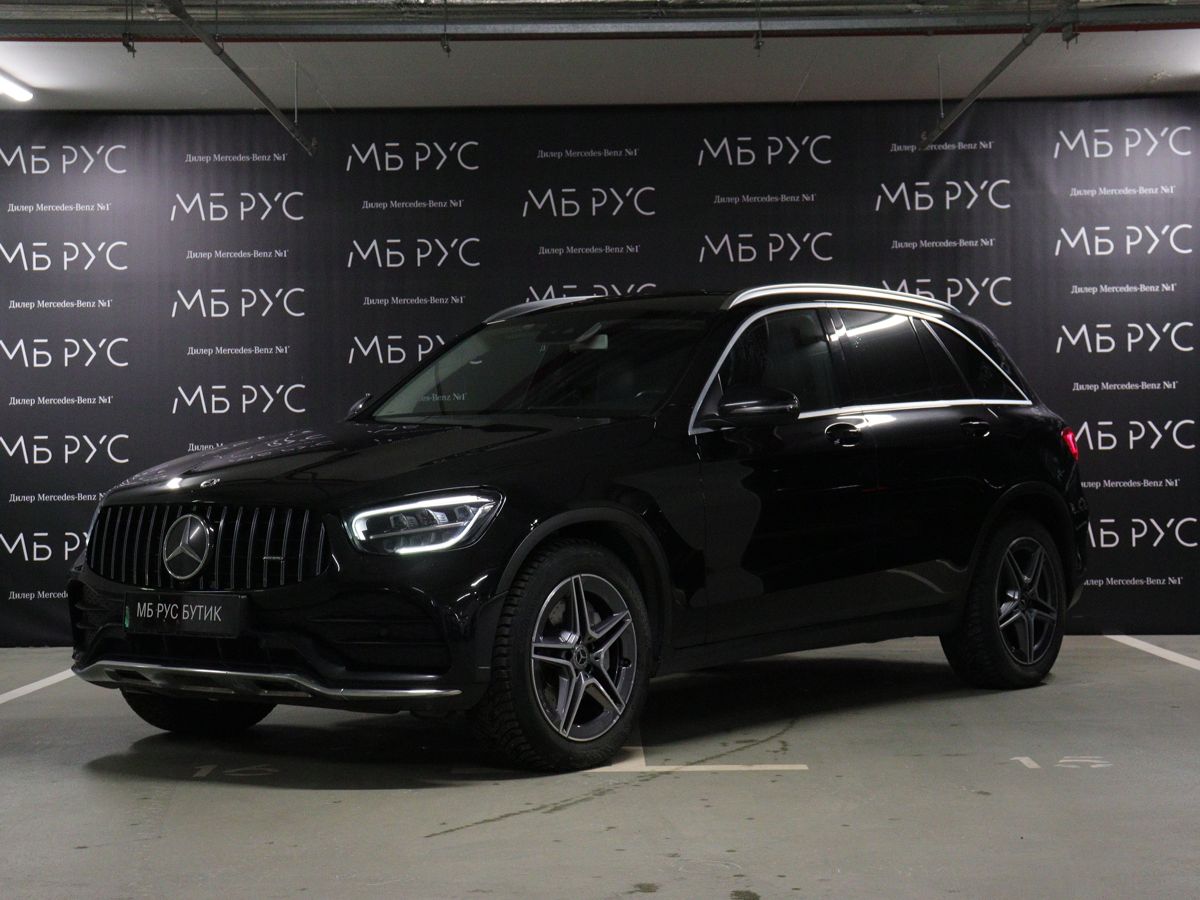 Автомобиль Mercedes-Benz GLC I (X253) [рестайлинг] 300 2.0d AT 4Matic (245 л.с.) Sport Чёрный 2019 с пробегом 97 000 км