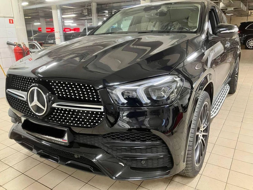 Автомобиль Mercedes-Benz GLE coupe II поколение (C167) 350 2.9d AT 4Matic (249 л.с.) Base Чёрный 2020 с пробегом 66 124 км