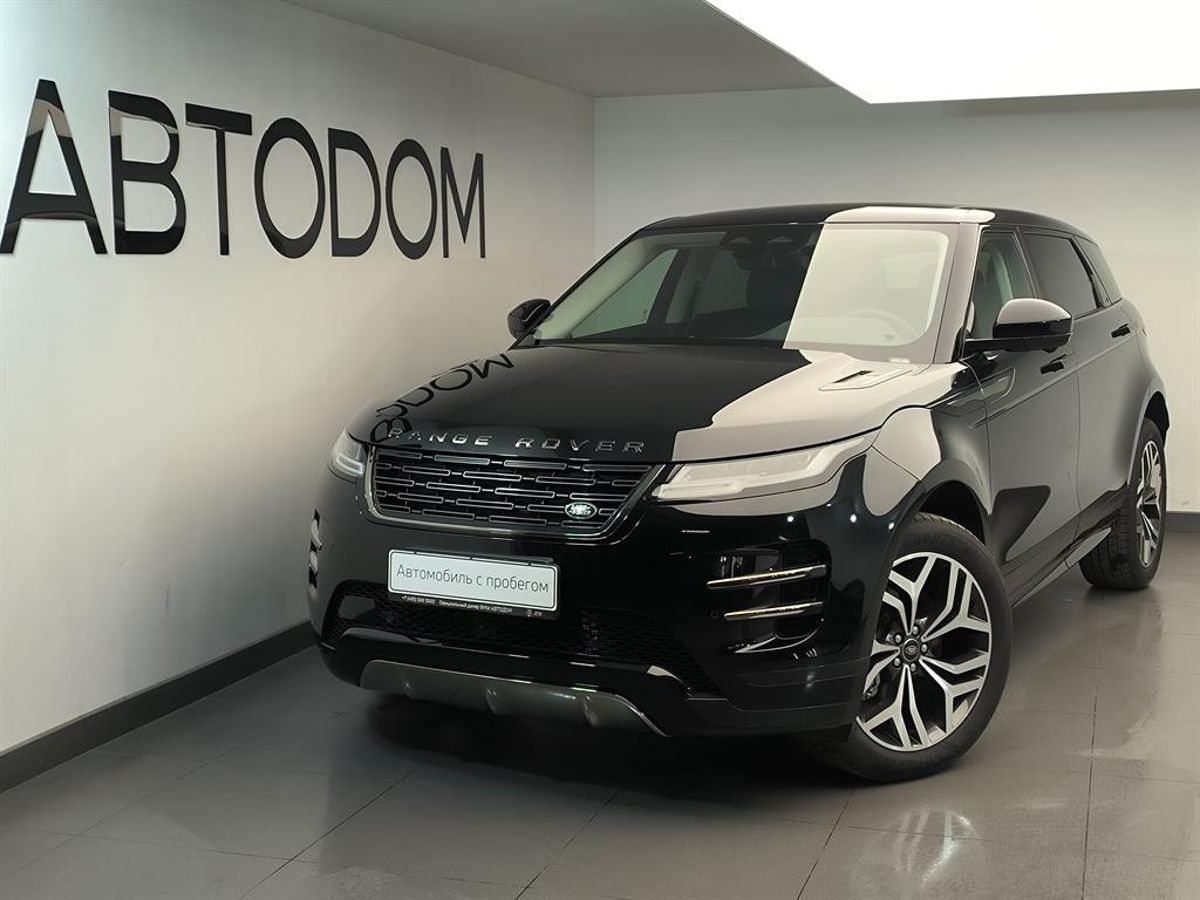 Автомобиль Land Rover Range Rover Evoque II [рестайлинг] 2.0 AT 4WD (249 л.с.) Condensation Light Limited Чёрный 2025 