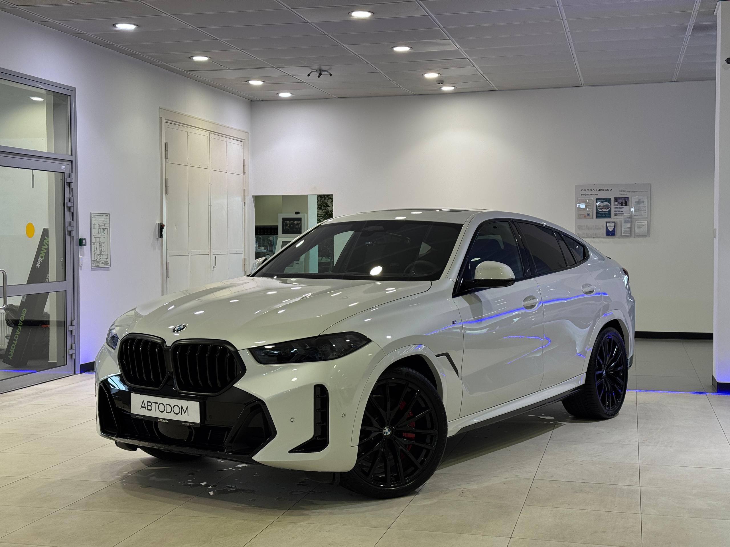 BMW X6 III (G06) [рестайлинг] 3.0d AT 4WD (352 л.с.) Base Белый 2025 