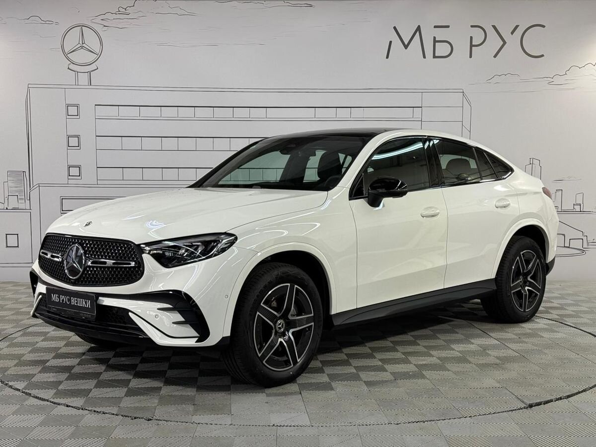 Автомобиль Mercedes-Benz GLC coupe II поколение (C254) 2.0 AT 4Matic (204 л.с.) Base Чёрный 2025 с пробегом 10 км