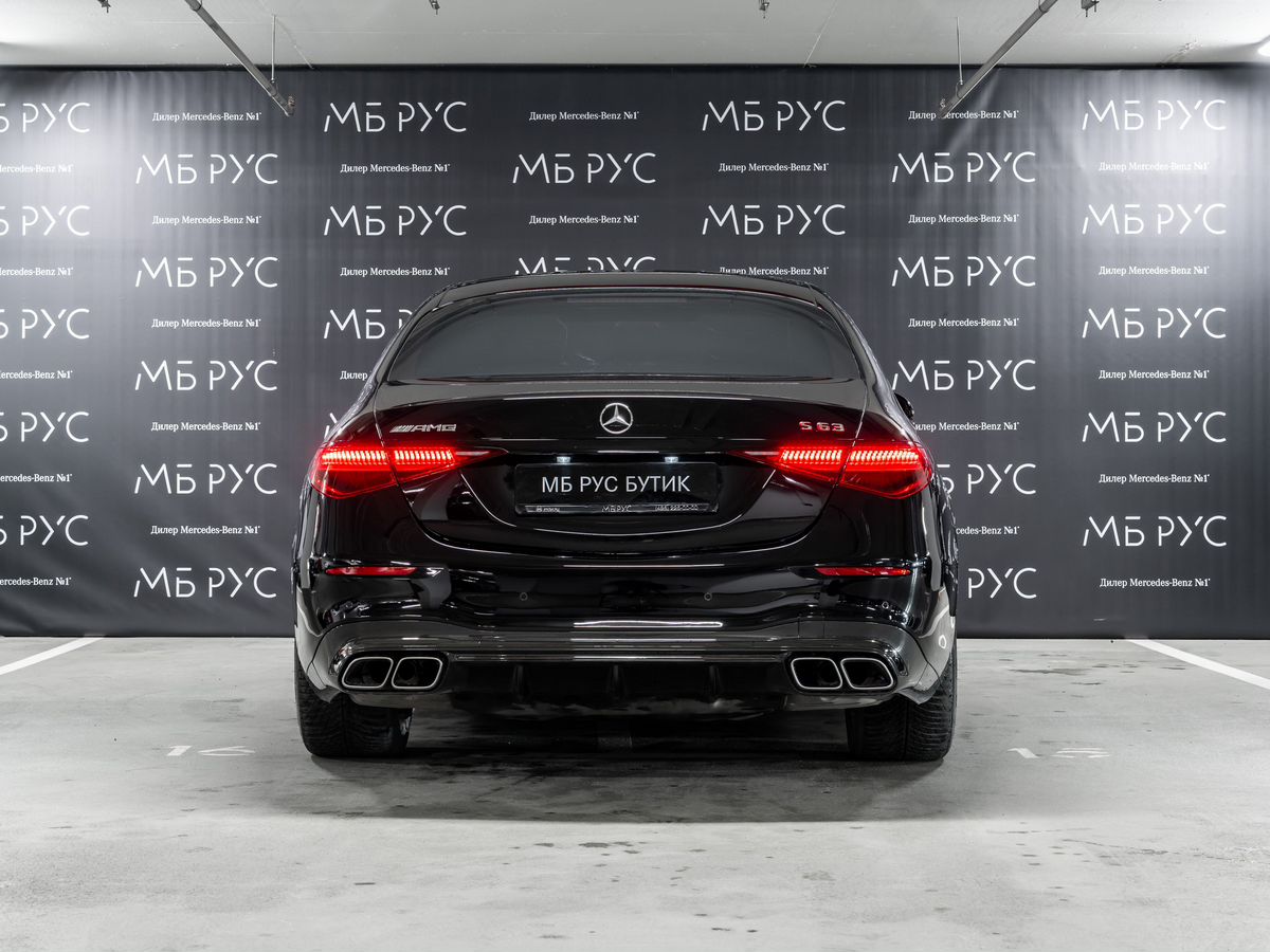 Автомобиль Mercedes-Benz S-Класс AMG IV поколение (W223) 4.0hyb AT 4Matic (802 л.с.) AMG Чёрный 2024 с пробегом 21 000 км