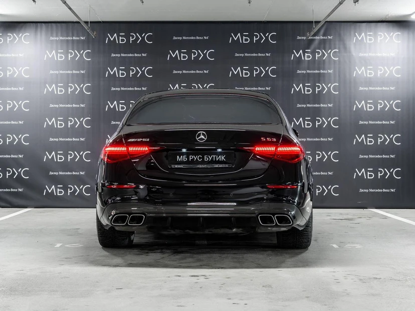 Автомобиль Mercedes-Benz S-Класс AMG IV поколение (W223) 4.0hyb AT 4Matic (802 л.с.) AMG Чёрный 2024 с пробегом 21 000 км