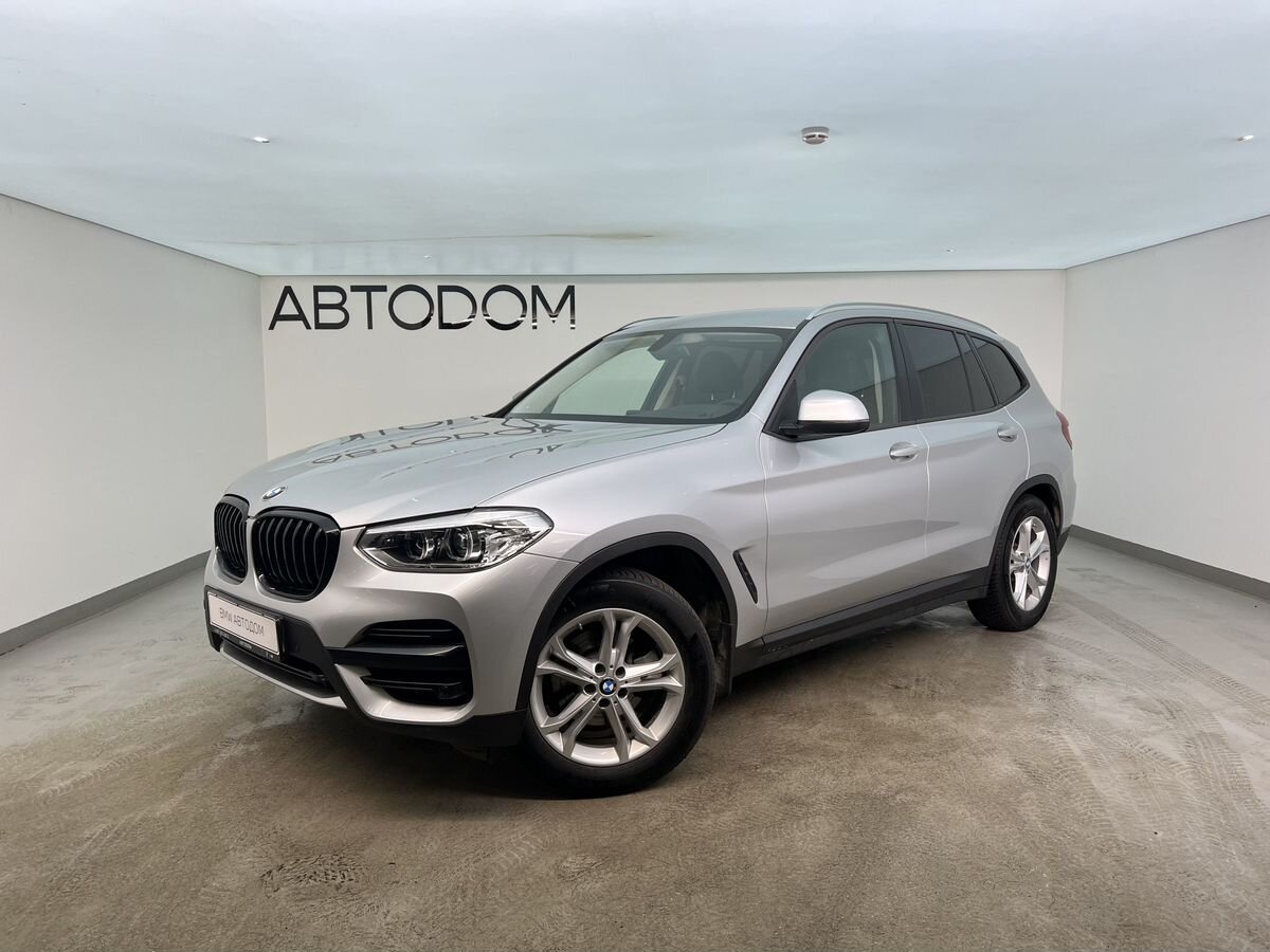 Автомобиль BMW X3 III поколение (G01) 2.0 AT 4WD (184 л.с.) Urban Серебристый 2019 с пробегом 61 656 км