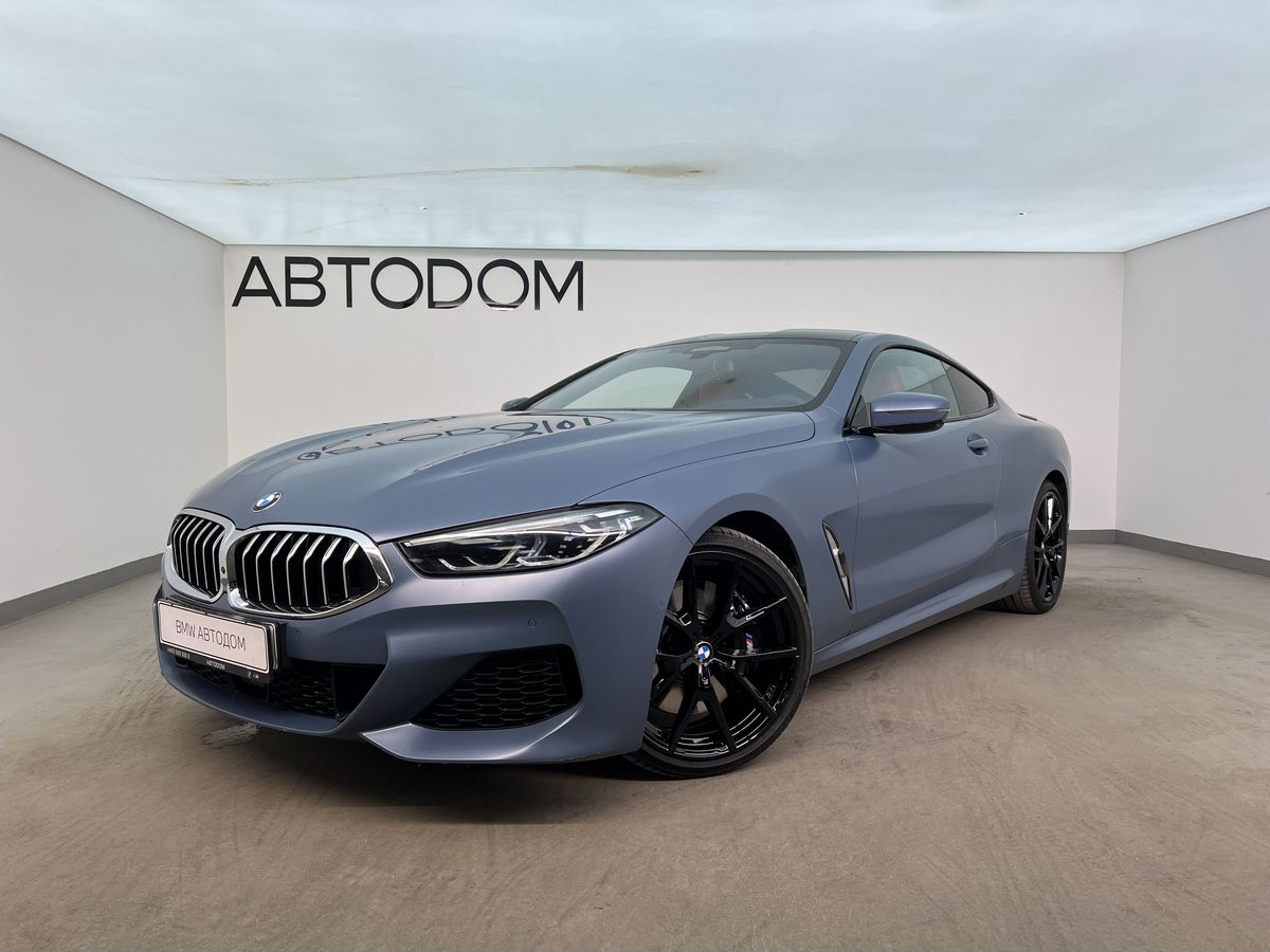 BMW 8 серии II поколение (G14/G15/G16) 840 3.0d AT 4WD (320 л.с.) Base Синий 2020 с пробегом 34 803 км
