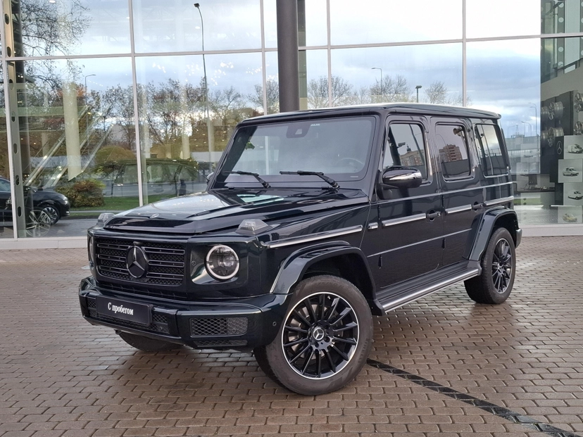Автомобиль Mercedes-Benz G-Класс III поколение (W463) 350 2.9d AT 4Matic (249 л.с.) Base Зелёный 2020 с пробегом 49 685 км