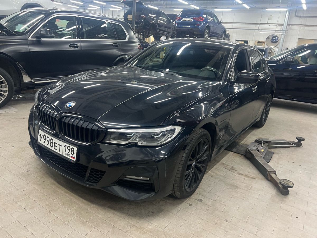 BMW 3 серии VII поколение (G20/G21/G28) 320 2.0d AT 4WD (190 л.с.) M Sport Edition 21 Чёрный 2021 с пробегом 47 803 км
