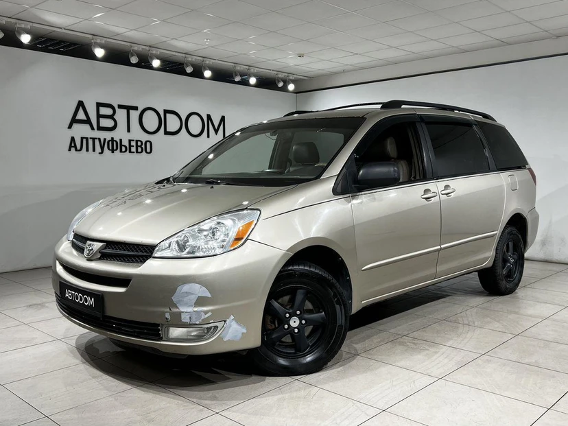 Toyota Sienna II поколение 3.3 AT (233 л.с.) Base Жёлтый 2004 с пробегом 293 902 км