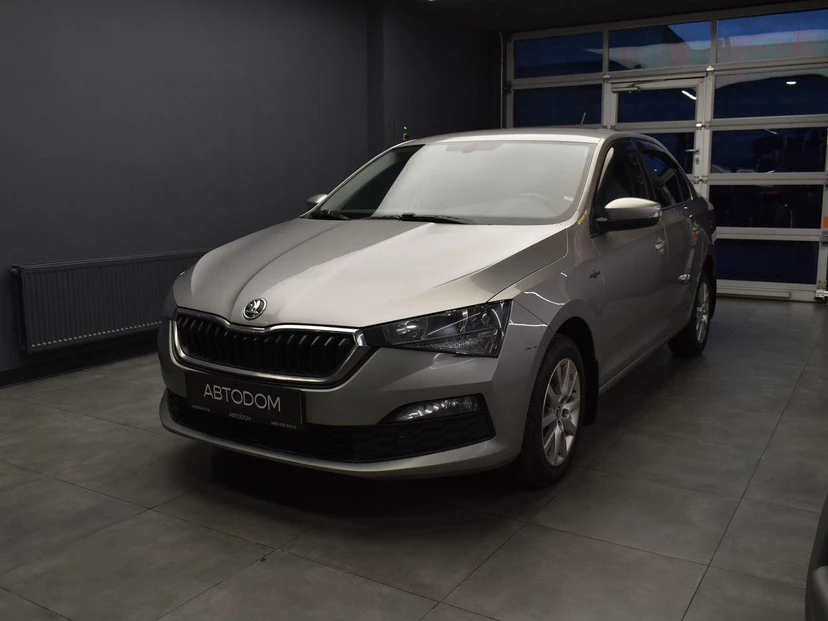Skoda Rapid II поколение 1.6 AT (110 л.с.) Hockey Edition Серый 2021 с пробегом 136 232 км