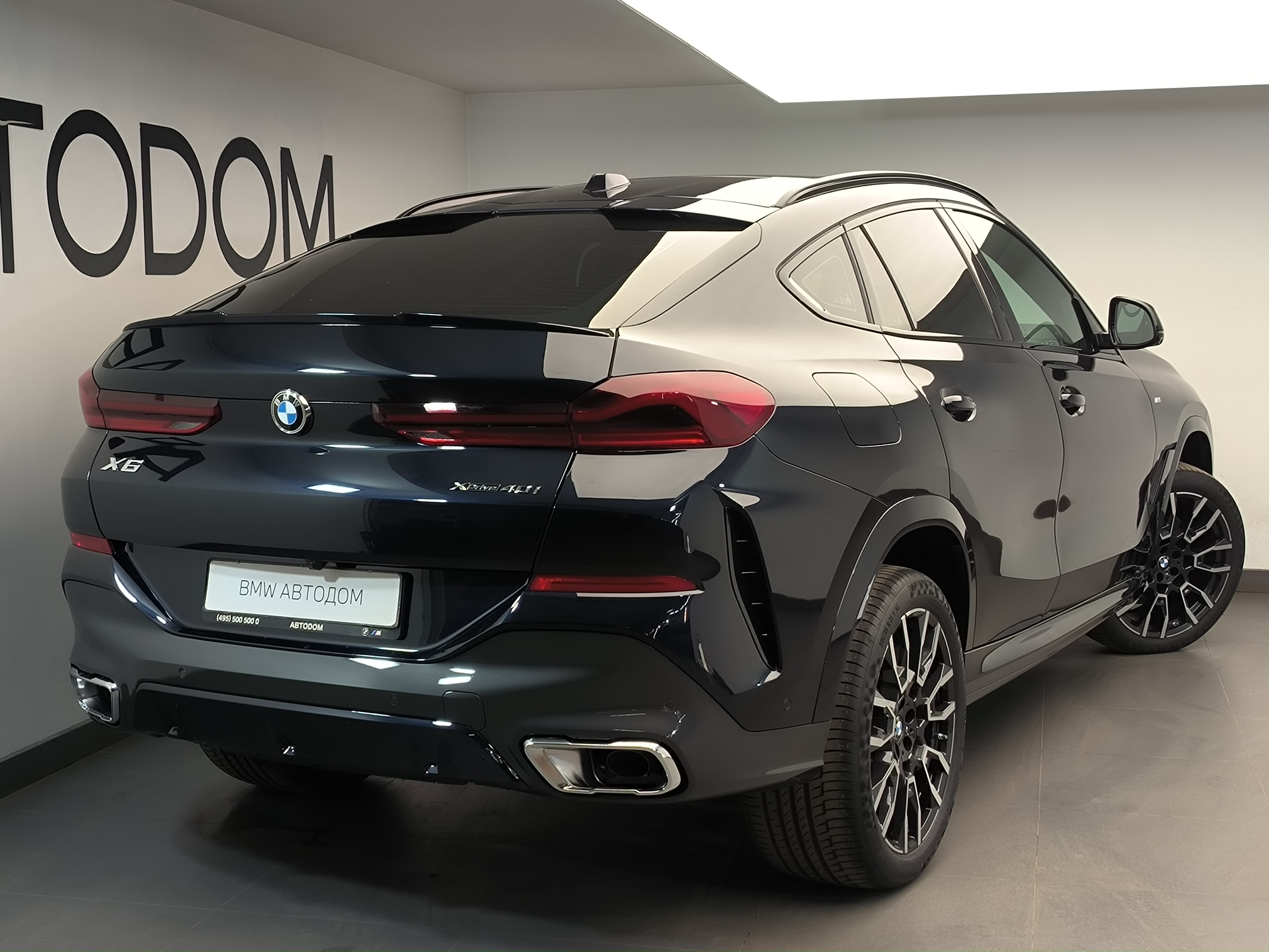 BMW X6 III (G06) [рестайлинг] 3.0 AT 4WD (381 л.с.) Base Чёрный 2025 