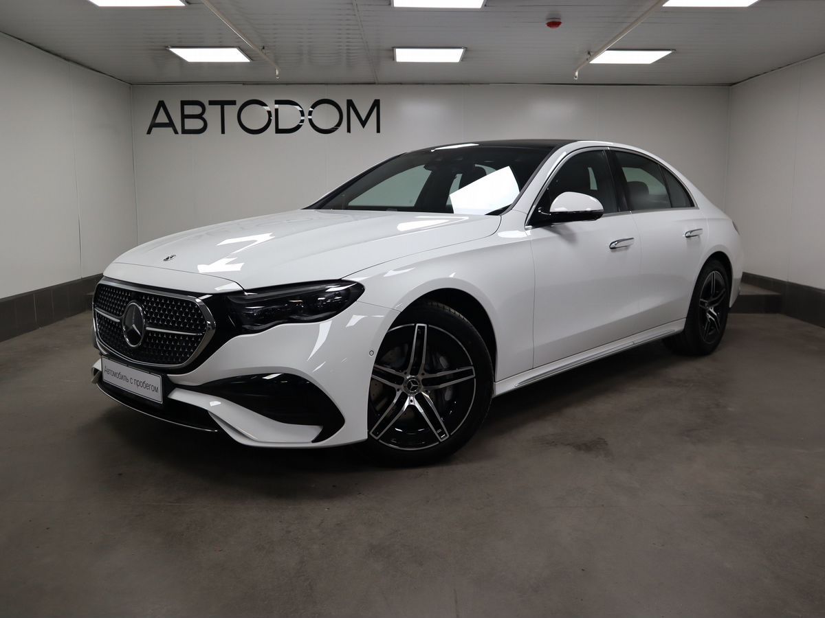 Mercedes-Benz E-Класс VI поколение (W214/S214) 2.0 AT 4Matic (258 л.с.) E 300 4MATIC Белый 2025 