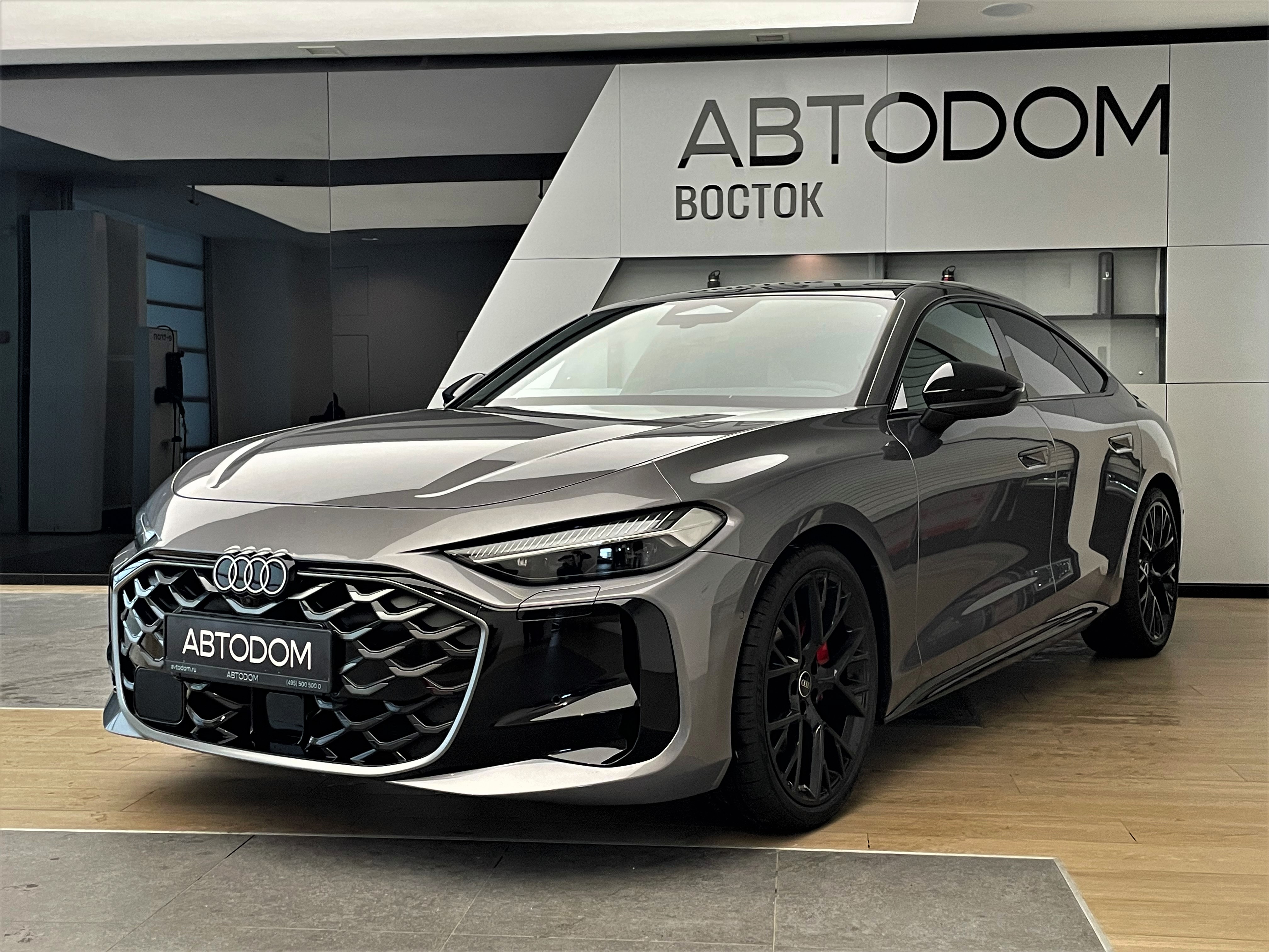 Автомобиль Audi A5 III поколение (B10) 2.0 AMT 4WD (204 л.с.) ТФСИ Серый 2025 