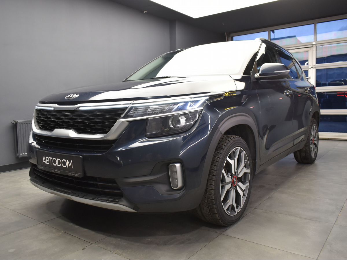 Автомобиль Kia Seltos I поколение 1.6 AT (123 л.с.) Edition Plus Серый 2020 с пробегом 121 123 км