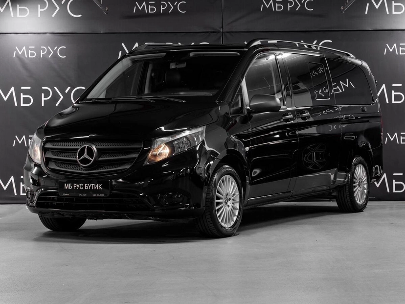 Автомобиль Mercedes-Benz Vito III поколение (W447) 119 BlueTEC 2.1d AT 4Matic (190 л.с.) Tourer Style Чёрный 2021 с пробегом 52 741 км