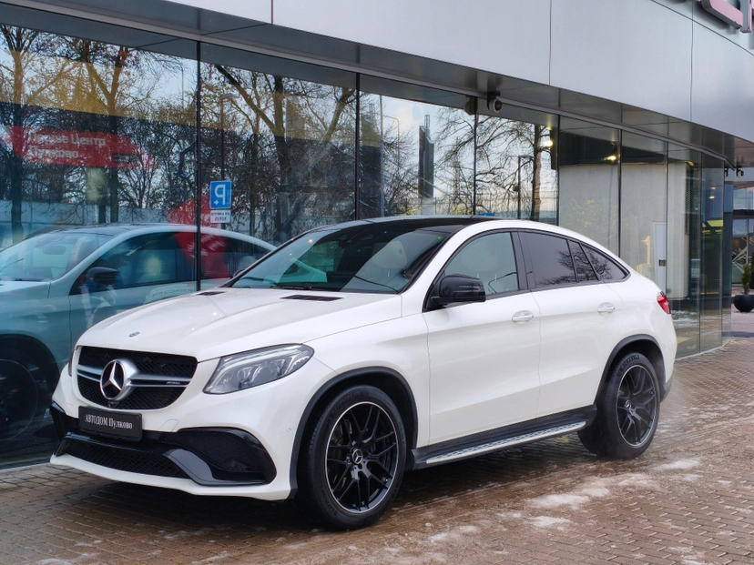 Автомобиль Mercedes-Benz GLE coupe I поколение (C292) 350 3.0d AT 4Matic (249 л.с.) Base Белый 2015 с пробегом 118 850 км