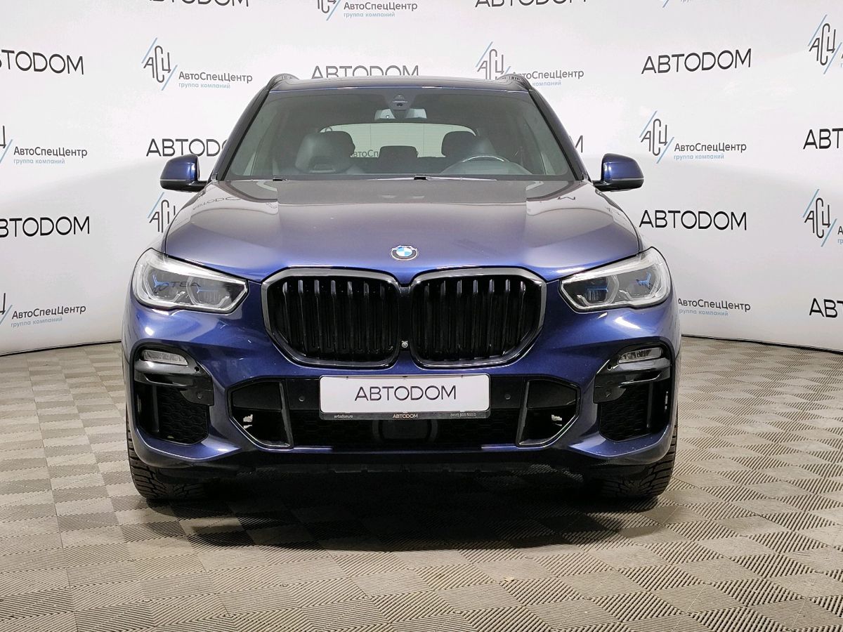 Автомобиль BMW X5 IV поколение (G05) 3.0d AT 4WD (249 л.с.) M Sport Pro Чёрный 2020 с пробегом 80 147 км